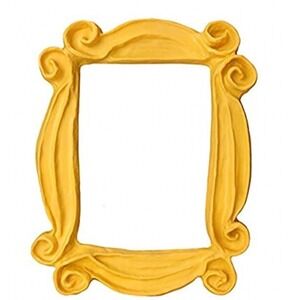 Friends TV Show Yellow Peephole Frame Wall‎ Decor 10 Inch Replica handmade
